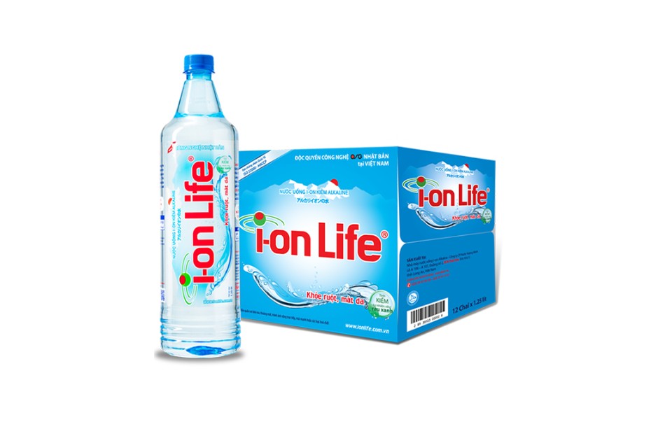 Nước uống ion đóng chai I-on Life