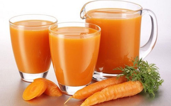 Hàm lượng dinh dưỡng của nước ép cà rốt