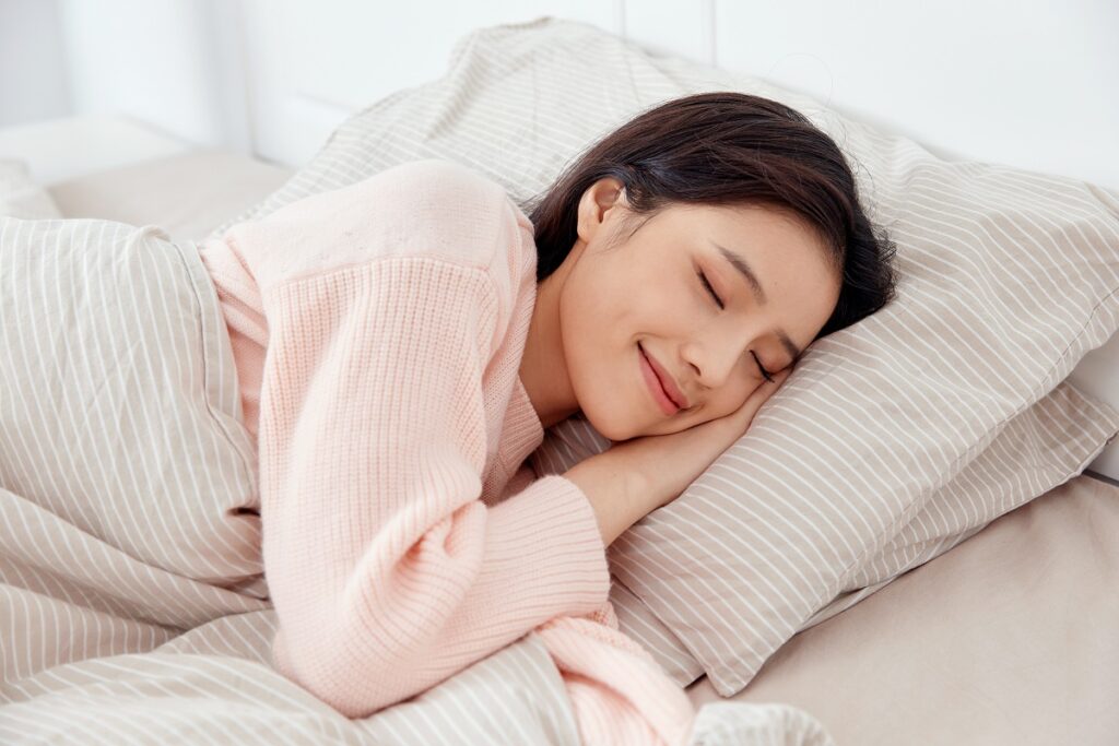 Ngủ đủ giấc giúp cơ thể phục hồi và tăng cân