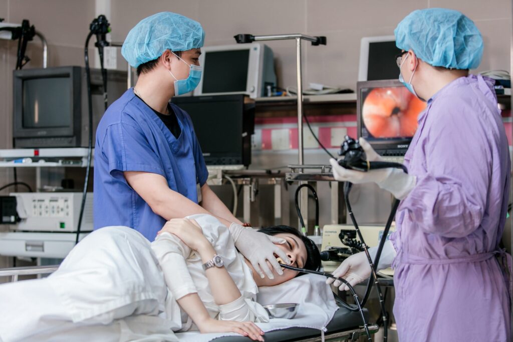 Nội soi thực quản dạ dày là phương pháp phổ biến để chẩn đoán bệnh đau dạ dày Nội soi thực quản dạ dày là phương pháp phổ biến để chẩn đoán bệnh đau dạ dày