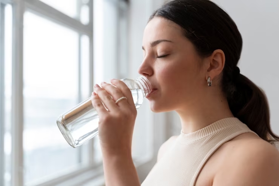 Uống đủ nước là cách hiệu quả để hạn chế bệnh đa nang thận