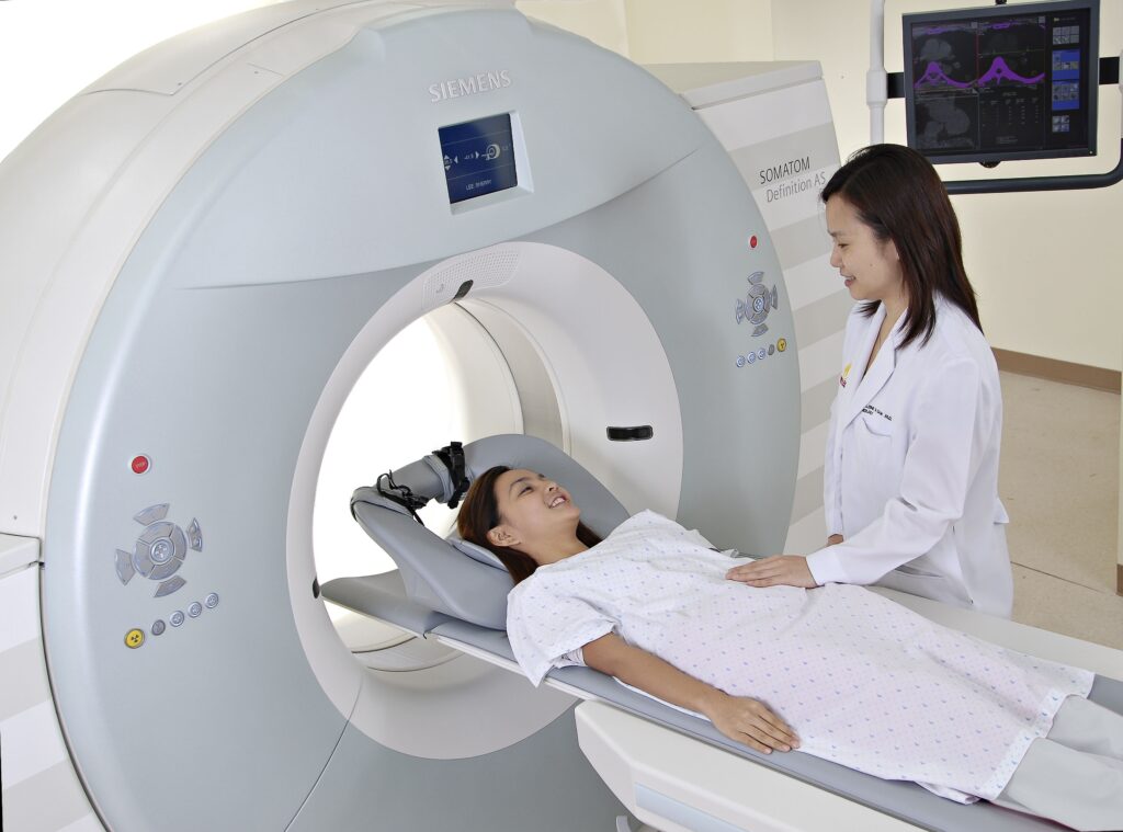 Chụp cắt lớp vi tính (CT scanner) là một trong những phương pháp chẩn đoán nang thận