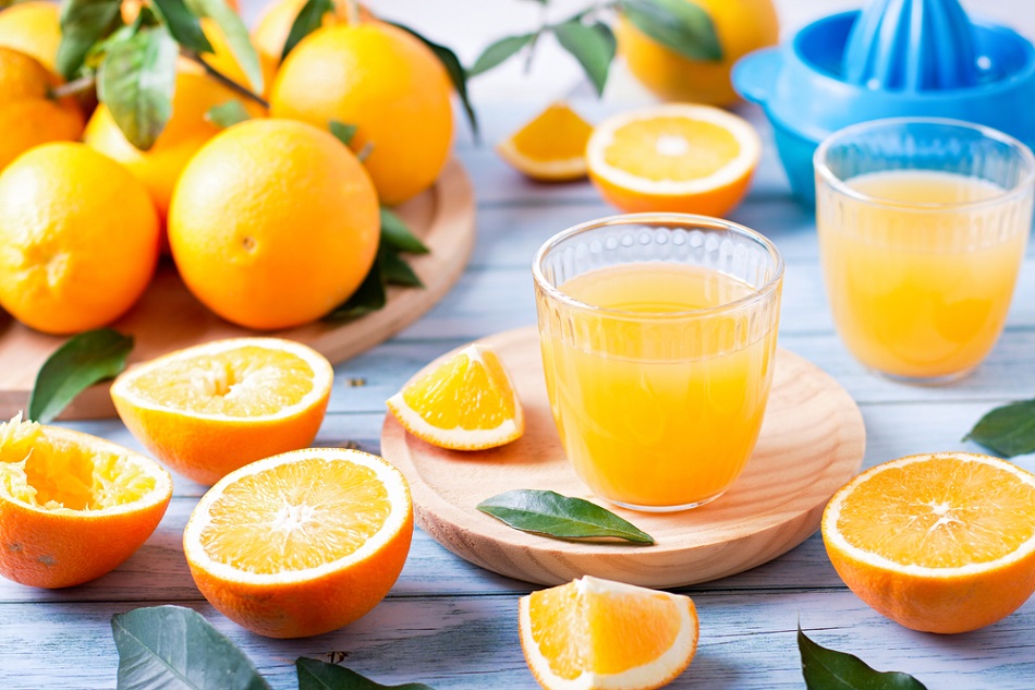Vitamin d có trong loại thực phẩm nào nhiều nhất - Nước cam 