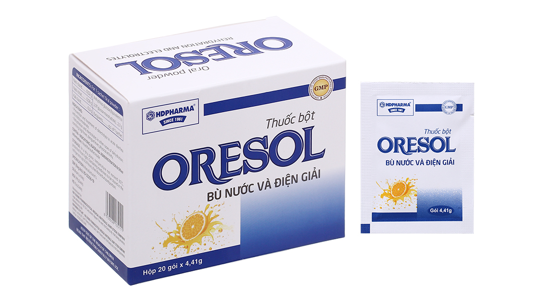 Cần bù nước bằng dung dịch Oresol pha loãng với tỷ lệ được khuyến cáo