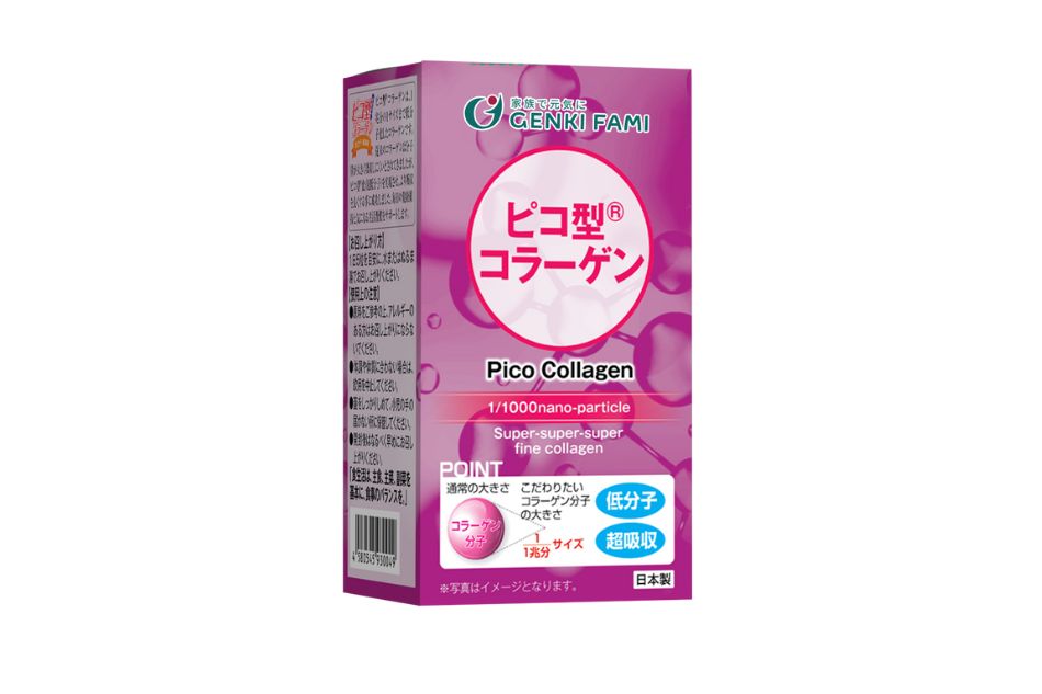 Viên collagen uống trắng da Genki Fami Pico Collagen Viên collagen uống trắng da Genki Fami Pico Collagen