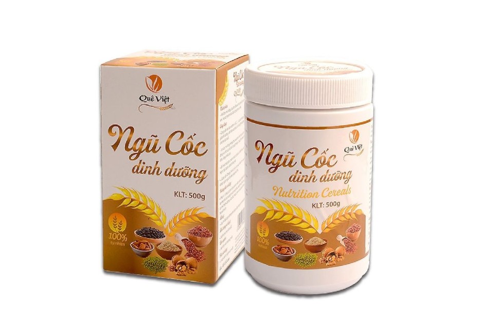 Quê Việt là thương hiệu quen thuộc với dòng sản phẩm ngũ cốc