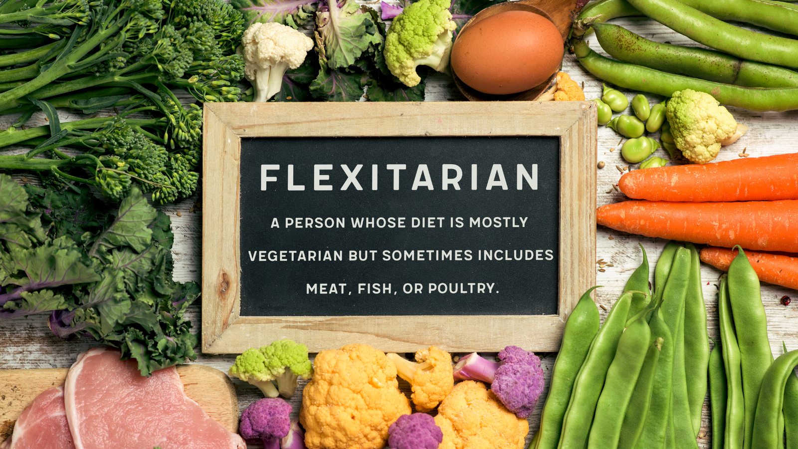 Chế độ ăn flexitarian cho thấy tính linh hoạt cho phép bạn kết hợp cả thực vật và động vật vào thực đơn